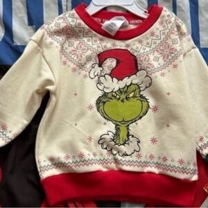 Grinch Toddler boy sweater (2T) NWT